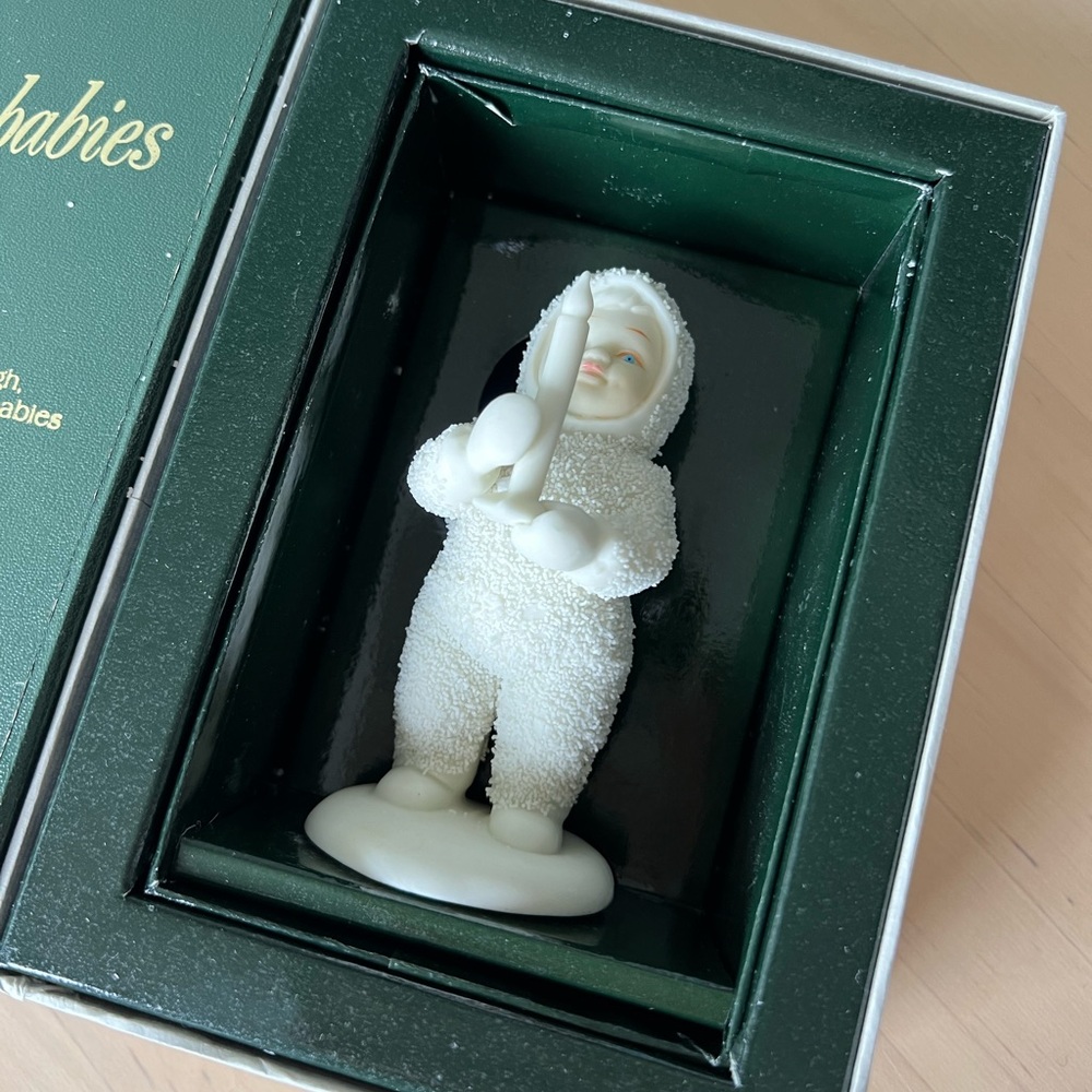 Snowbabies “Just One Little Candle” Collectible Department 56